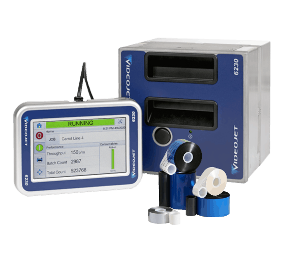 เครื่องพิมพ์วันหมดอายุ TTO Thermal Transfer Overprinter