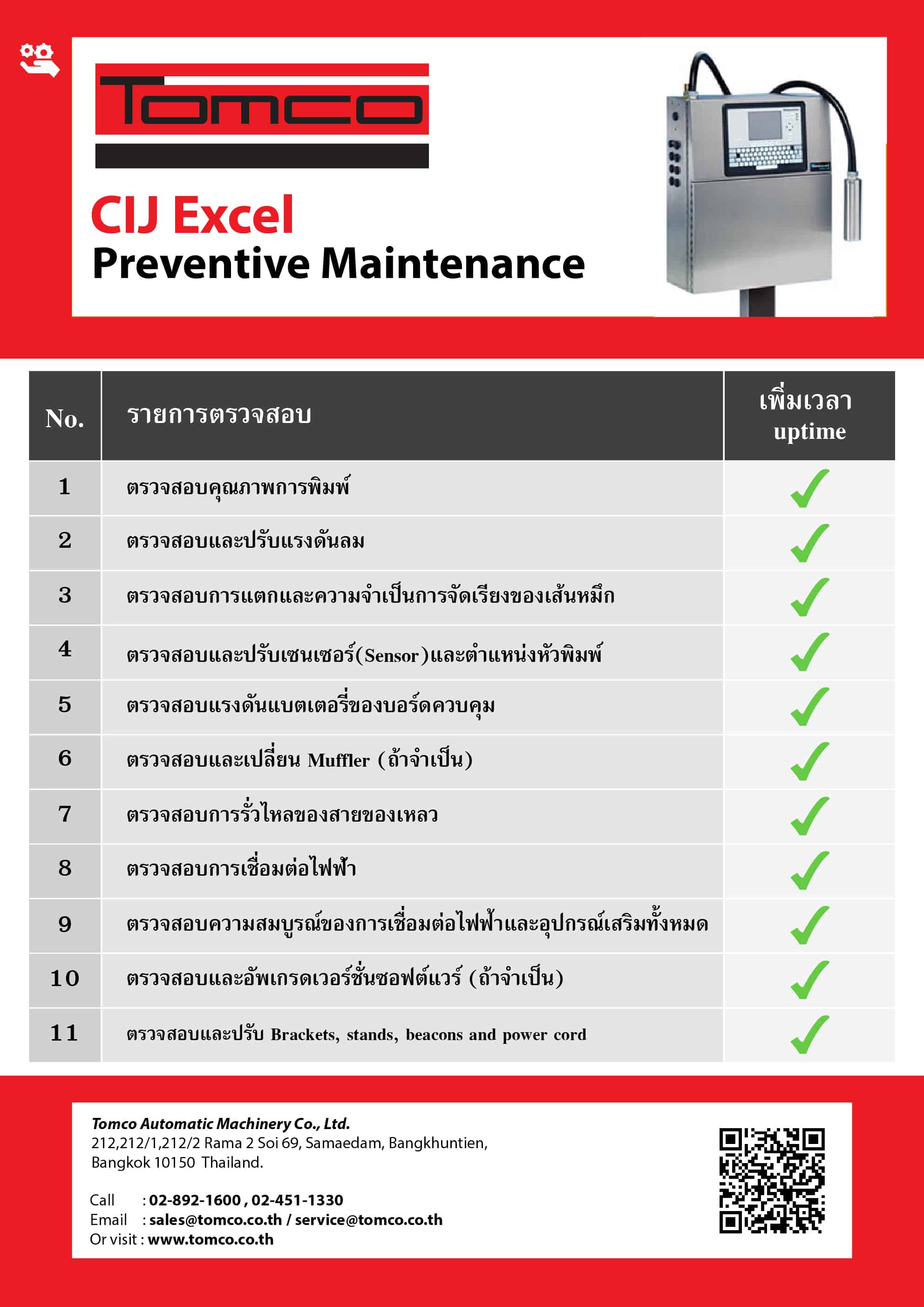 Preventive Maintenance-Excel
