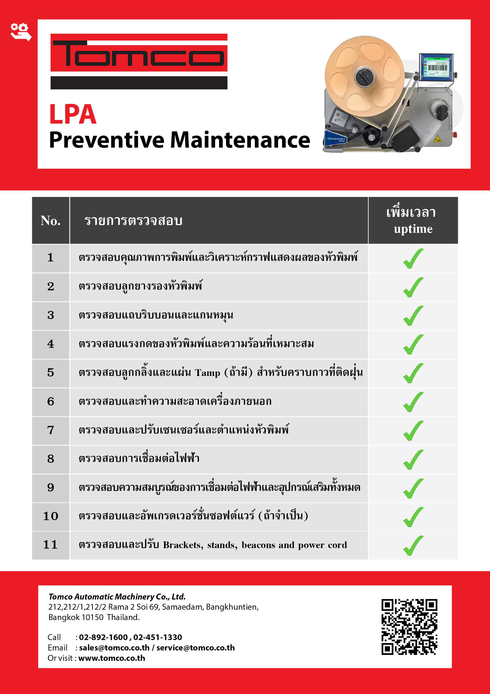 Preventive Maintenance-LPA