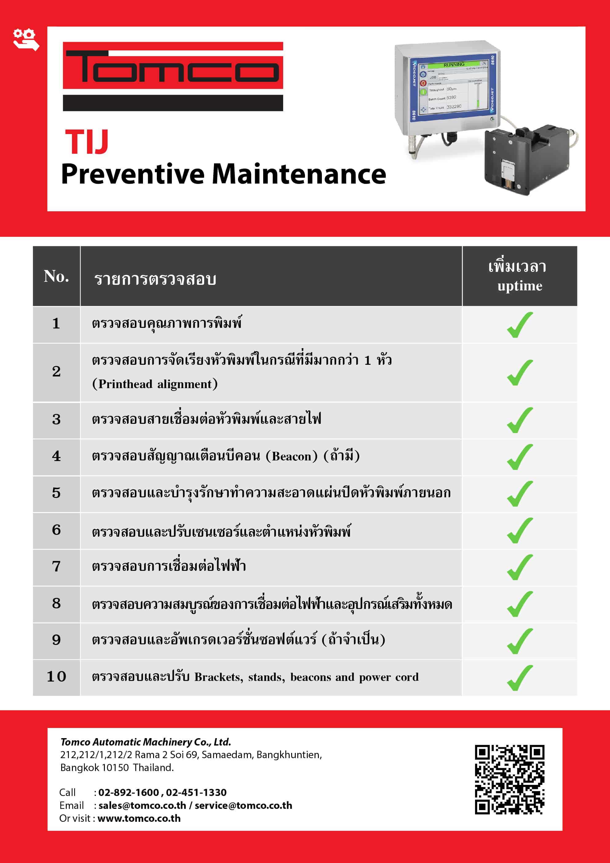 Preventive Maintenance-TIJ