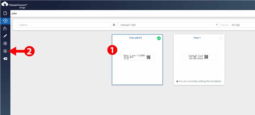 Export VideoJet Online Print
